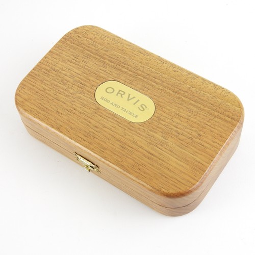 Orvis wood fly fishing box - fly,