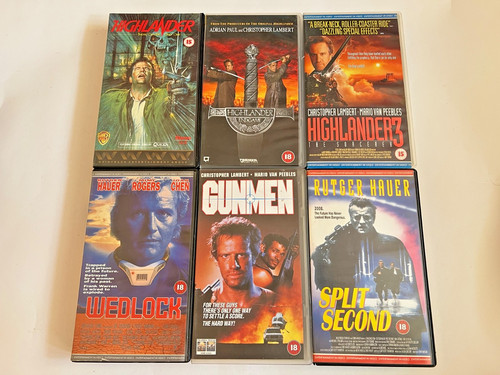 90s action vhs bundle - bundle,