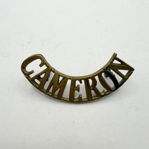 Genuine cameron highlanders - genuine,