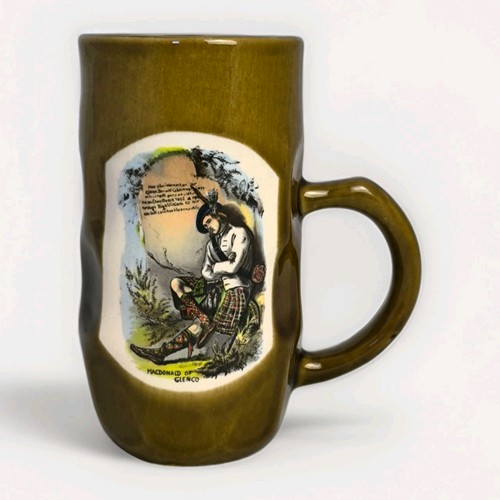 Vintage montrose potteries mug - montrose,