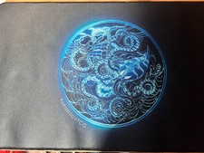 Black and Neon Blue MTG