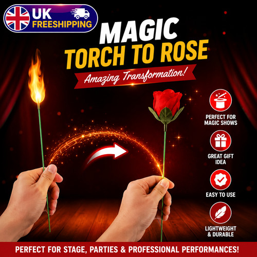 Flame rose torch - rose,