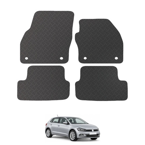 Rubber volkswagen polo 2018 - volkswagen,