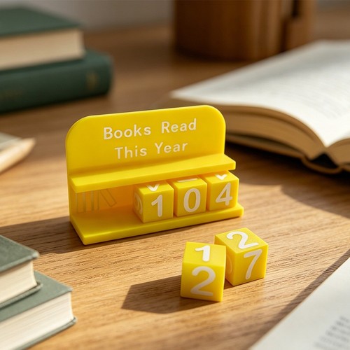 Reading counter for books - for,