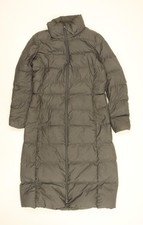 UNIQLO Women's Green Long Down Puffer Coat S Lightweight Winter