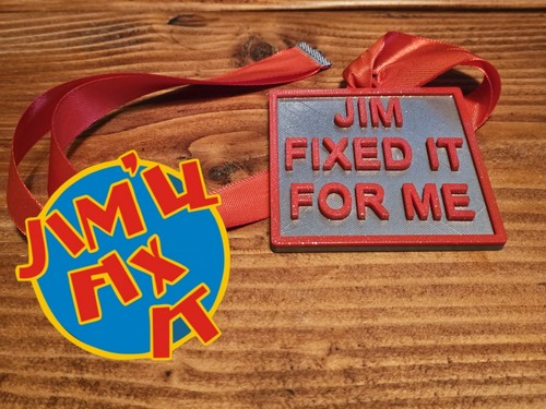 Jim will fix medal - will,