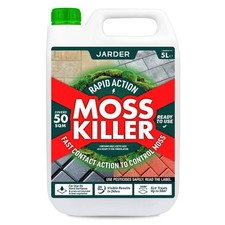 Jarder Moss Killer Remover Patio Path Driveway Tarmac Roof Moss Remover 5L