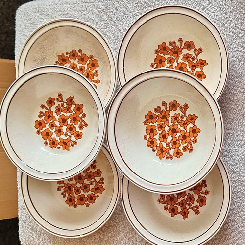 Brendan stoneware floral round - brendan,