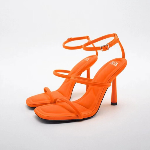 Zara woman orange padded - woman,