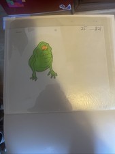 Real Ghostbusters,Original Animation Cels, Slimmer,Venkman,Hand drawn,Rare