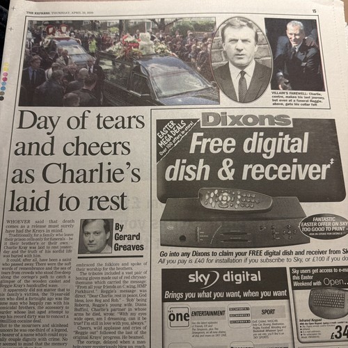 The express newspaper article - the,