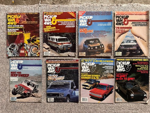Pickup van 4wd magazine lot - 4wd,