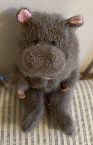 Sasha baby handmade hippo - sasha,