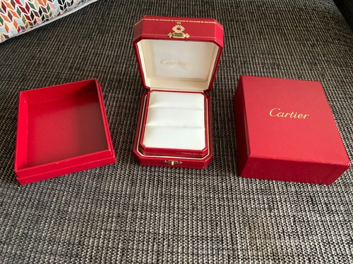 Cartier double ring box - ring,