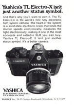 1972 Yashica Camera: TL
