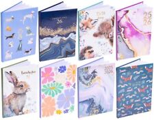 2025-2026 Academic A5 Week to view Diary School Office Mid Year Teacher Hardback