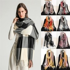 Cashmere Blend Scarf Women Ladies Winter Warm Long Soft Wool Shawl Wrap Pashmina