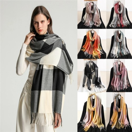 Cashmere blend scarf women - cashmere,