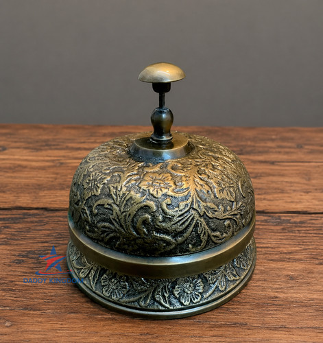 Table desk bell - desk, antique
