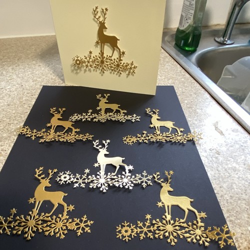 Christmas card making - ,