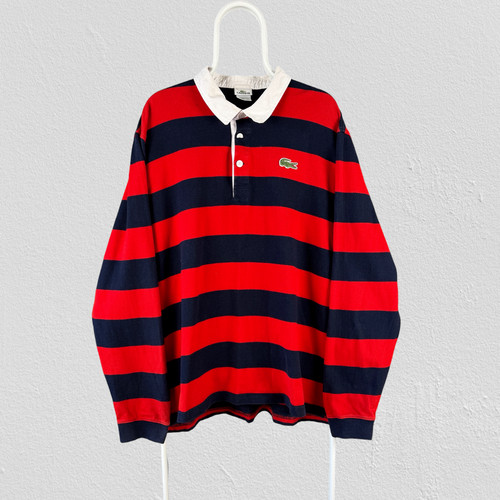 Vintage lacoste red navy - vintage,