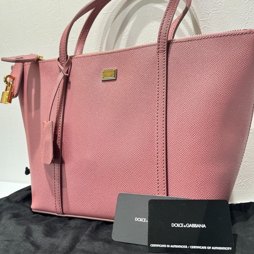 Dolce gabbana pink leather - dolce&gabbana,