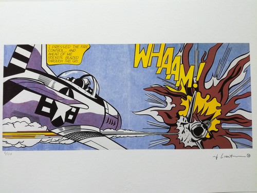 Roy lichtenstein signed - roy,