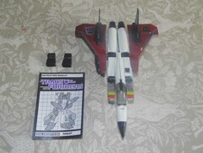 Vintage G1 Transformers Ramjet. 100% Complete with instructions.