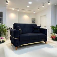 Black Gold Guggi 2 seater