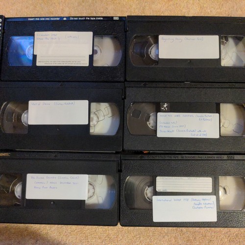 Vhs bundle tapes tv - of,