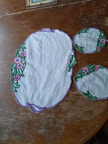 Vintage 1950 white irish - 1950's,