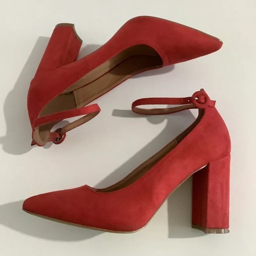 Bebo bright red orange faux - bebo,
