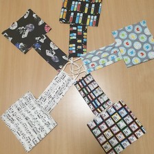 Educational & Musical notes washable reusable double layers handmade face masks.