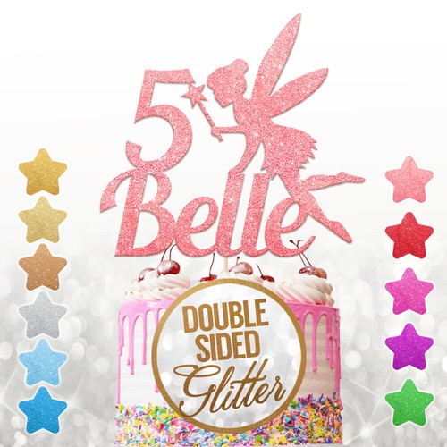 Personalised girls cake topper - personalised,