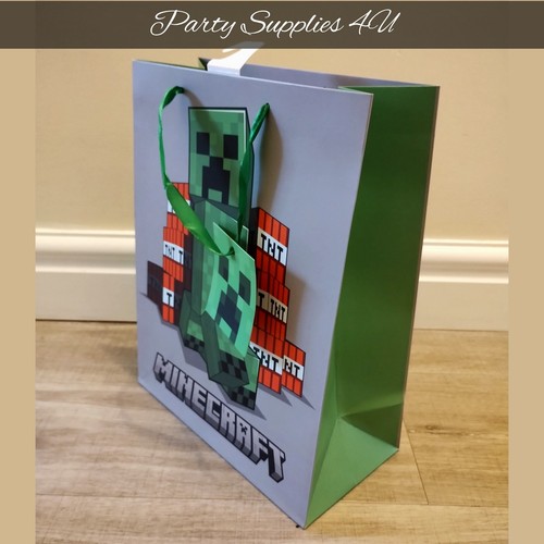 Minecraft large gift bag - gift,