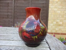 MOORCROFT   POTTERY.   FLAMBE