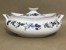 Royal Doulton Burgundy Oval