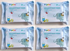 4 Pack (240 Wipes) Kids Wet