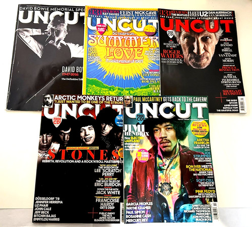 Lot uncut magazines - 5,