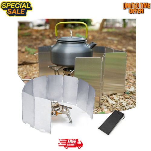 Foldable outdoor stove wind - outdoor,