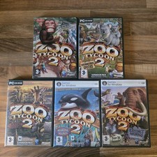 Zoo Tycoon 2: Ultimate Collection PC Base Game with 4 Expansion Packs