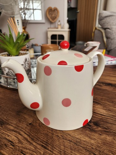 Fairmont red and pibk spotty - pibk,
