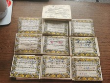 Clock Mainsprings, New Old Stock in Packets, Clockmaker Parts #O667