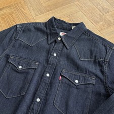 Levi's Denim Shirt Mens Blue