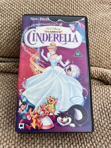 Disney classics cinderella vhs - disney,