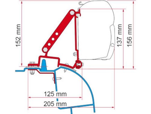 Fiamma motorhome f45 - fiamma, adapter
