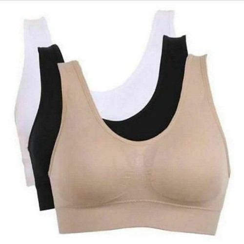 Ladies seamless comfort bra - seamless,