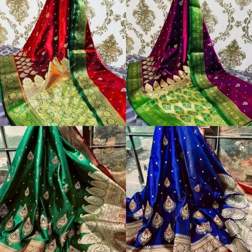 Women banarasi silk saree - women's,