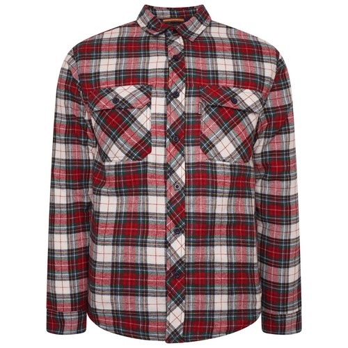 Mens quilted shirt lined - quilted,