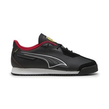 Puma Scuderia Ferrari Puma Roma S Mens Black Motorsport Sneakers Shoes